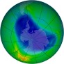 Antarctic Ozone 2010-09-16